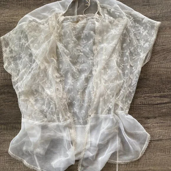 Victoria Secret Gold Tag Bridal Set Size M